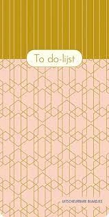 TO DO-LIJST - PINK PATTERNS ()
